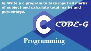 10. Calculate total marks and percentage of all of subjects.