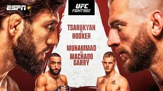 UFC QATAR LIVESTREAM TSARUKYAN VS HOOKER FULL FIGHT NIGHT COMPANION & PLAY BY PLAY