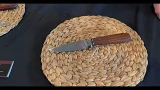 The makers table of Tabone Knives at the 2nd Annual James Black Bowie Heritage Festival 2023