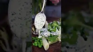 Seasonal White Asparagus | Wally&rsquo;s #asparagus #caviar #wallys