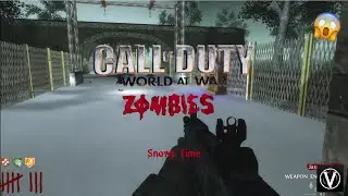 COD WAW Zombies - Snowy Time [live com]