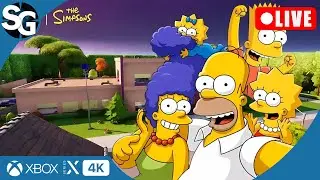 🔴 LIVE | Fortnite The Simpsons Event Gameplay | Full Live Stream