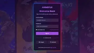 ANIMATED GLOW BORDER EFFECTS LOGIN FORM USING HTML & CSS ONLY! | #26
