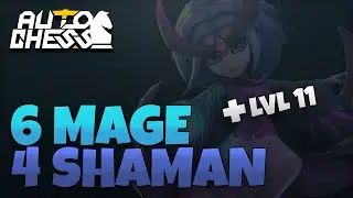 Does The Scryer counter 6 marine synergy!? | 6 mage 4 shaman level 11 build | Auto Chess