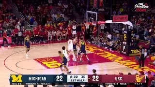 Tre Donaldson is 3/3 From Beyond The Arc vs. USC | Michigan Men's Basketball | 01/04/2025