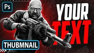Best CSGO Photoshop Thumbnail Template * FREE *