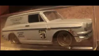 CUSTOM 69 VOLKSWAGEN SQUAREBACK AIR COOLED CAR CULTURE SERIES HOT WHEELS