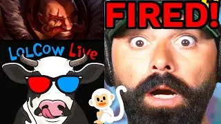 Keemstar FIRES LOLCOW Editor LIVE on my Stream! | Bowblax