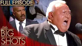 72-Year-Old Stuns Steve Harvey With Sinatra Performance! | S1E1 | Little Big Shots Forever Young