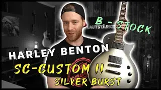 Alarm in günstig - Harley Benton SC-Custom II in Silver Burst (!!!) B-Stock (!!!)