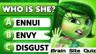 How Much Do You Know About The Movie INSIDE OUT 2? 🎬🧠🍿 Inside Out 2 Quiz | Brain Site Quiz