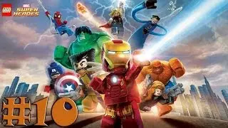 LEGO Marvel Super Heroes - Walkthrough - Part 10 - That Sinking Feeling (X360) [HD]