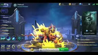 New skin - Helcurt - Evolved Predator ( Special ) | Skills effects only
