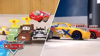 Extreme Drag Racing! | Pixar Cars | @disneyjr