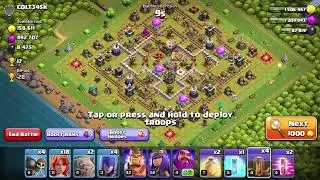 GOVAWI Attack | Golem Valkyrie Witch | Clash of Clans D-04