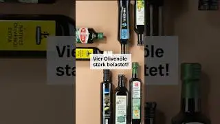 Vier Oliven&ouml;le stark belastet! Oliven&ouml;l-Test 2025 Stiftung Warentest