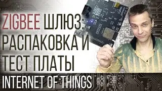 ZigBee ШЛЮЗ: РАСПАКОВКА И ТЕСТ МАКЕТНОЙ ПЛАТЫ