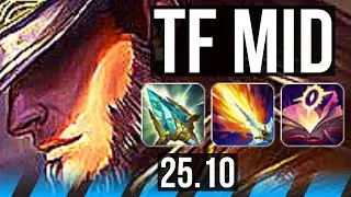 TWISTED FATE vs AHRI (MID) | TR Challenger | 25.10