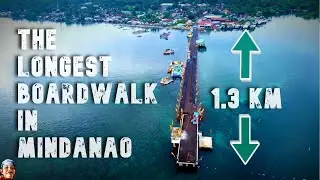 Longest Boardwalk in Mindanao / Kauswagan Lanao Del Norte / aerial cinematic