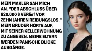 Beim Familientreffen erwähnte mein Makler euren 820.000-$-Immobilienkauf. Meine Eltern schwiegen