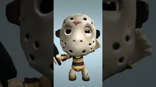 LittleBigPlanet HORROR Movie References | LBP Vita Scary Costumes #shorts #gaming #halloween