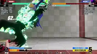 KOF XV NAJD TRADE HIT STUN TOD COMBO 111 HITS (Level 2)