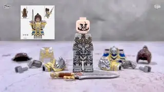 VERY COOL! CUSTOM LEGO VARIAN WRYNN - WORLD OF WARCRAFT | UNOFFICIAL LEGO MINIFIGURES