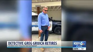 Morro Bay police detective signs off for final time