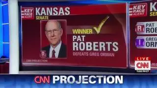CNN Election Night 2014 - All Projections