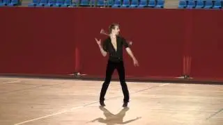 Adrien SELLIER - Champion de France Masculin Senior 2012 de Twirling Bâton