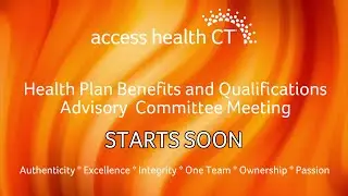 Access Health CT Health Plan Benefits and Qualifications Advisory Committee