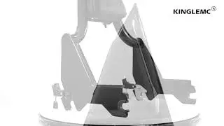 Kinglemc Holdfast Sissy Bar Passenger Backrest for Harley Davidson Low Rider Sport Glide FLSB FXLR F