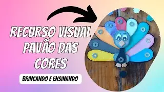Recurso pedagógico Pavão das cores 