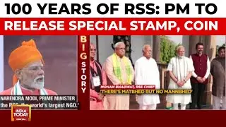 PM Modi at RSS Centenary: Stamp, coin to honour 100-year 'Nation First' legacy