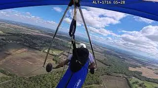 Midday flight with Ultrasport at Hazel Green airfield Sep 30, 2025