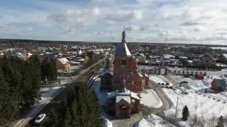 Полёт с функцией Tap to fly на DJI Phantom 4