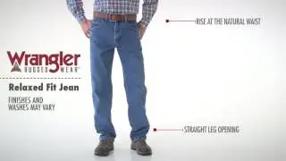 Wrangler 35001 Rugged Wear Relaxed Fit Jean