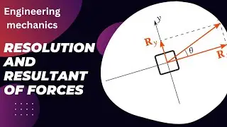 Resolution of forces and Resultant of forces|| #engineeringmechanics