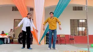 India wale song dance by Vishwadeep junior high school student on Republic day 2026