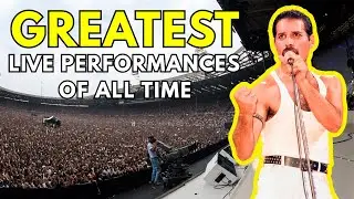 TOP 10 - GREATEST LIVE PERFORMANCES OF ALL TIME RANKED!