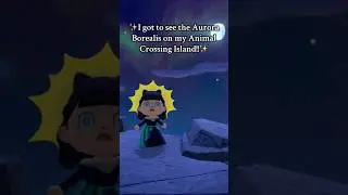 ✨Have you seen the Aurora Borealis on your Animal Crossing island?👀✨#fypシ゚viral #acnh #magicstudios