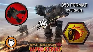 BATTLETECH: Alpha Strike 350 Format - Overrun - FEB 8, 2024