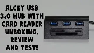 Cheap USB 3.0 Hub with SD Card Reader! Alcey USB 3.0 3-port hub with SD Card readers