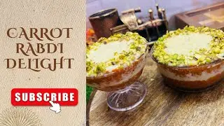 Carrot Rabdi Delight Recipe l गाजर से बनी अनोखी और टेस्टी मिठाई l How to make carrot sweet