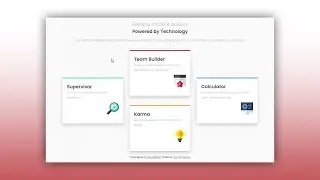 HTML & CSS (Grid) |four card feature section master - frontendmentor challenge