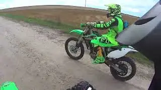 Jazda Crossami kx450f kx125 2025