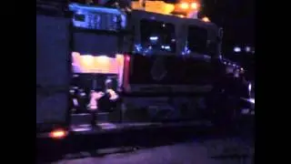 Pasco County Fire Rescue Engine 35 Responding To Working Commercial Structure Fire