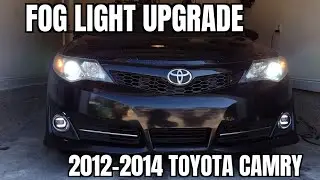 Fog light upgrade for Toyota Camry SE 2012-2014 7th gen