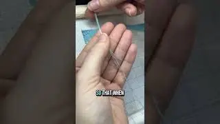 Detailed on threading the needle for a loop start