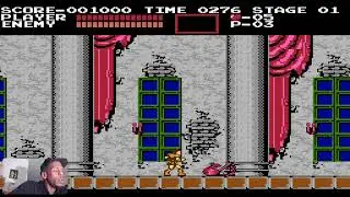 Phil Twerpin in Castlevania ( No Whip or Subweapons challenge)